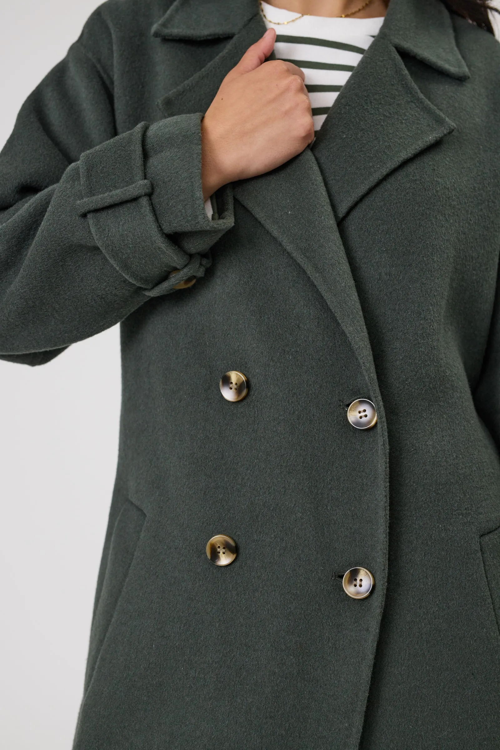 Equinox Coat - Cypress