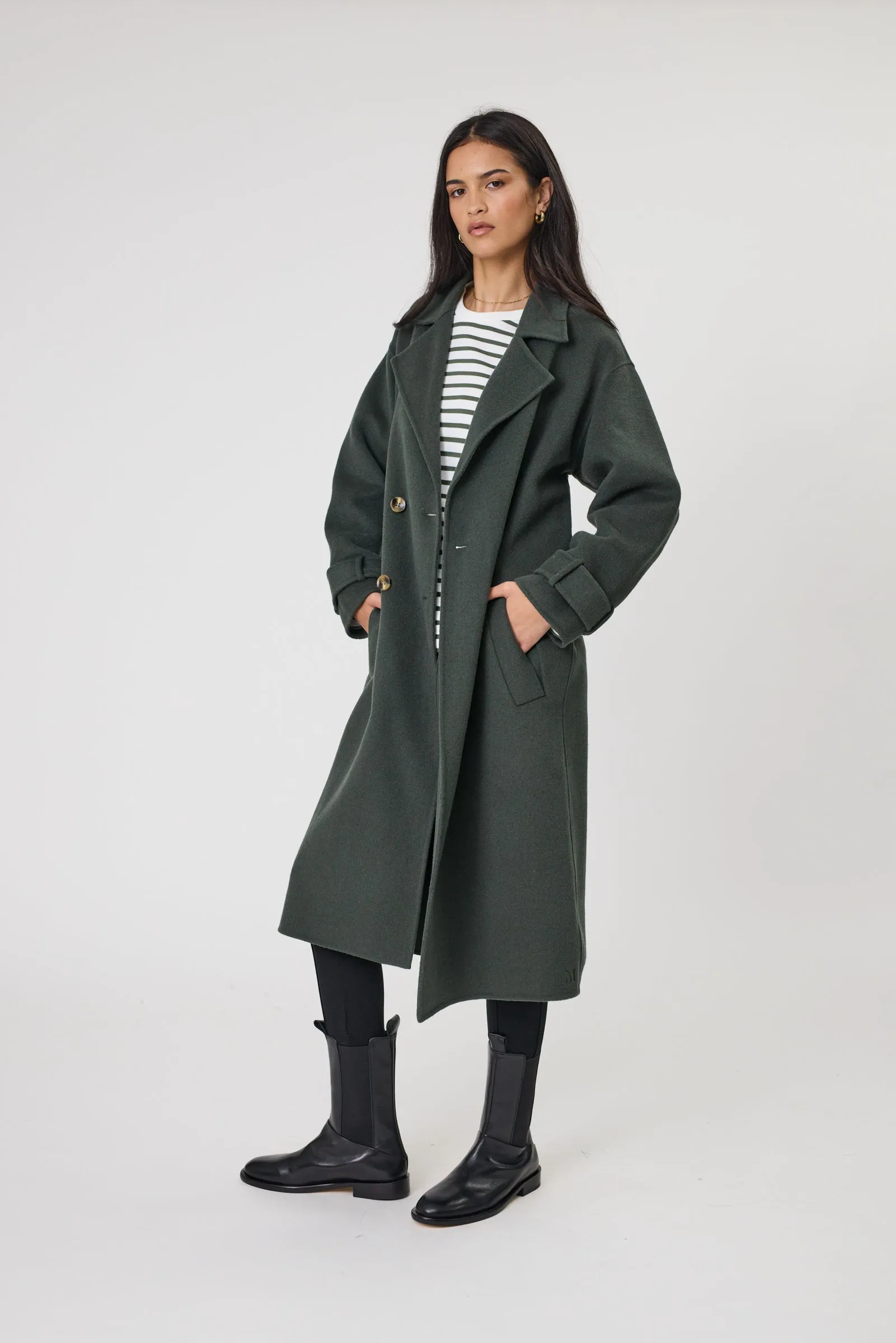 Equinox Coat - Cypress