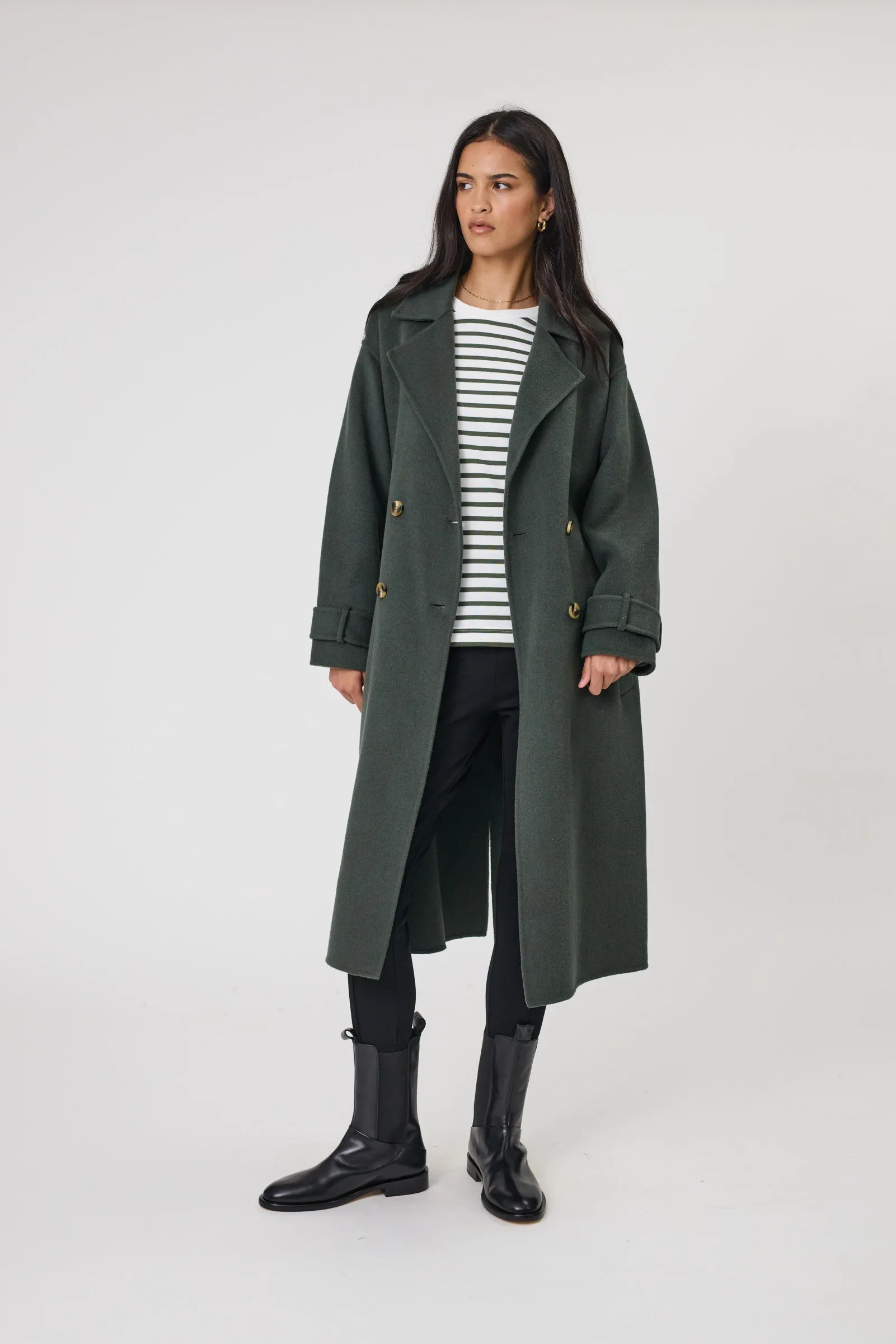 Equinox Coat - Cypress