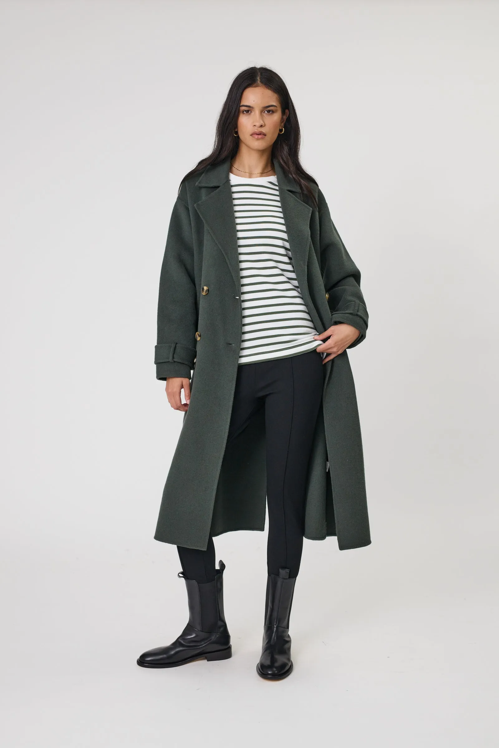 Equinox Coat - Cypress