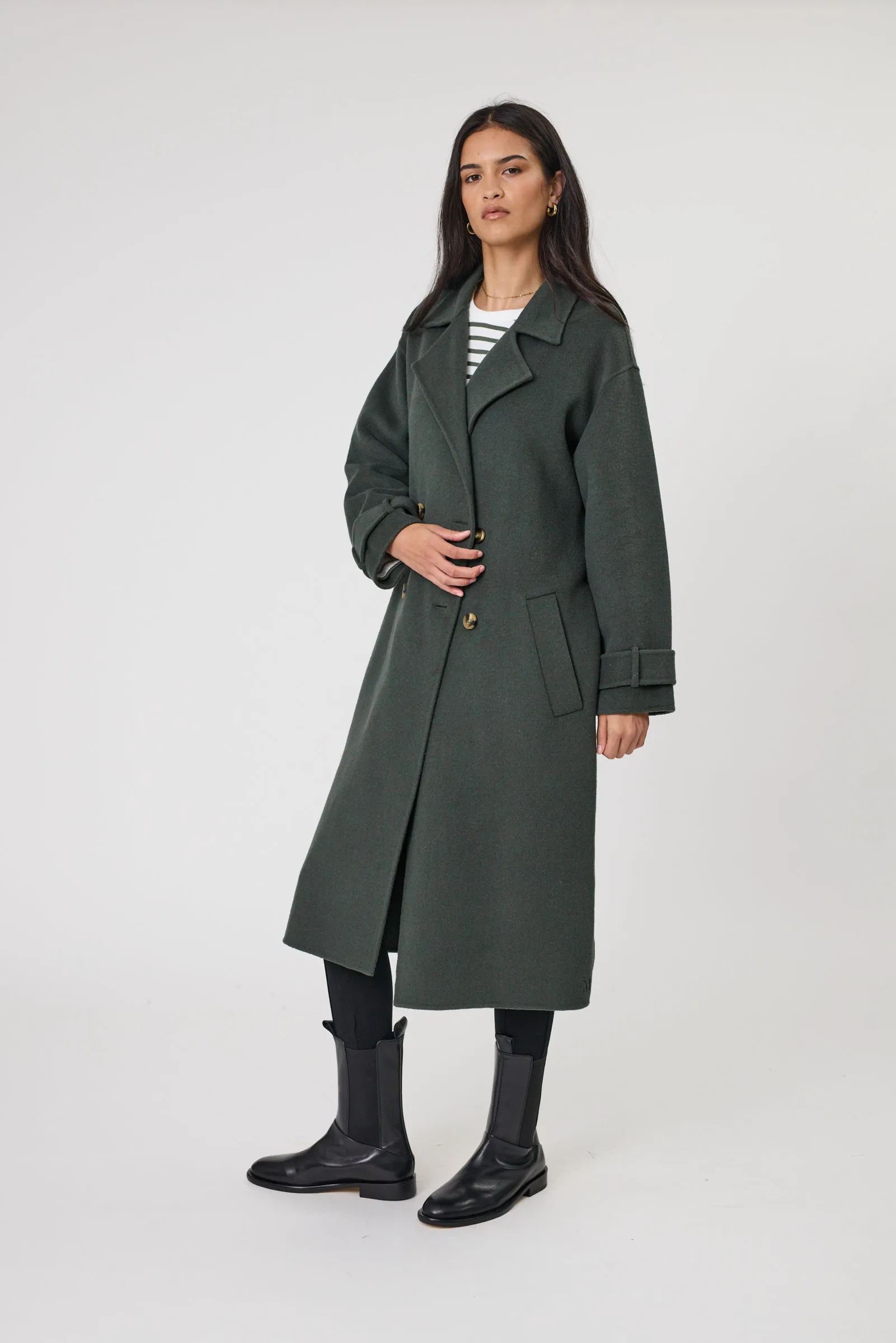 Equinox Coat - Cypress