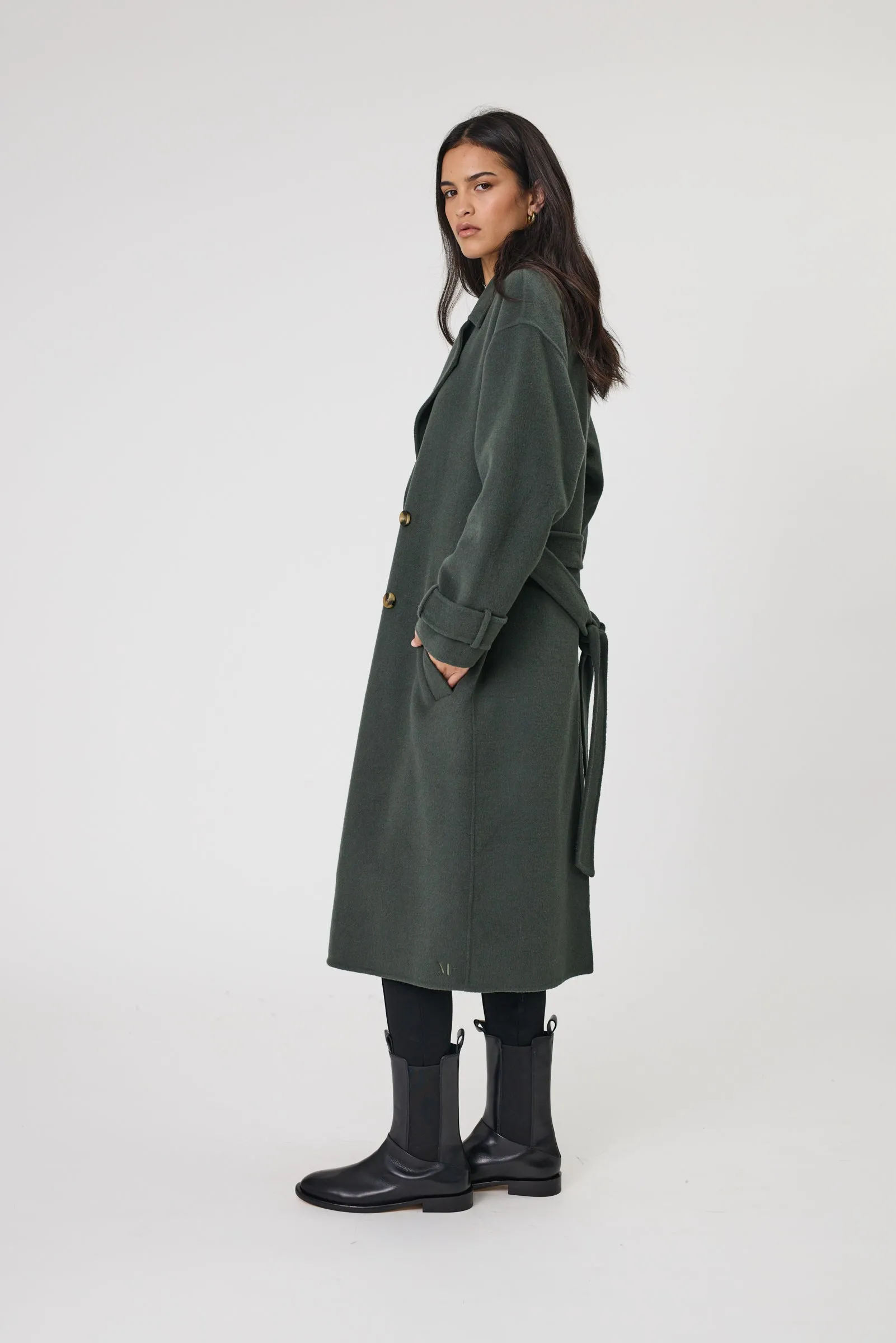 Equinox Coat - Cypress