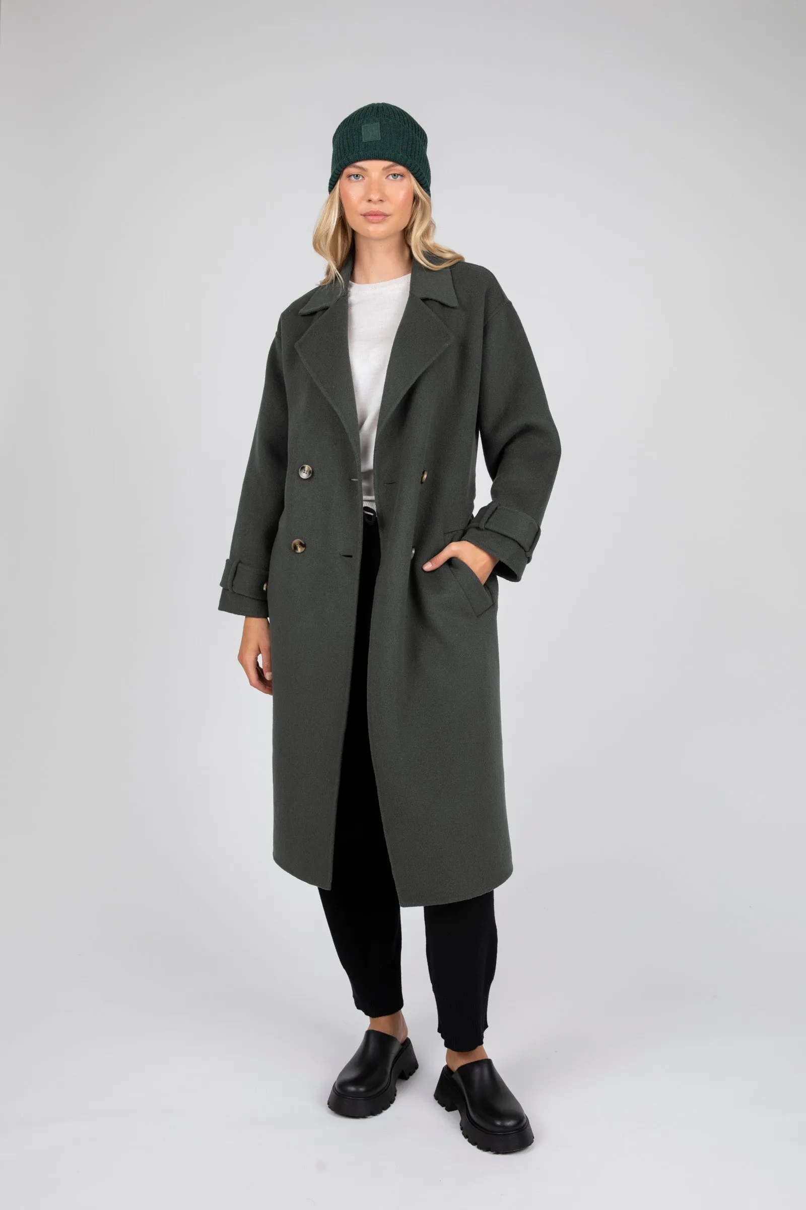Equinox Coat - Cypress