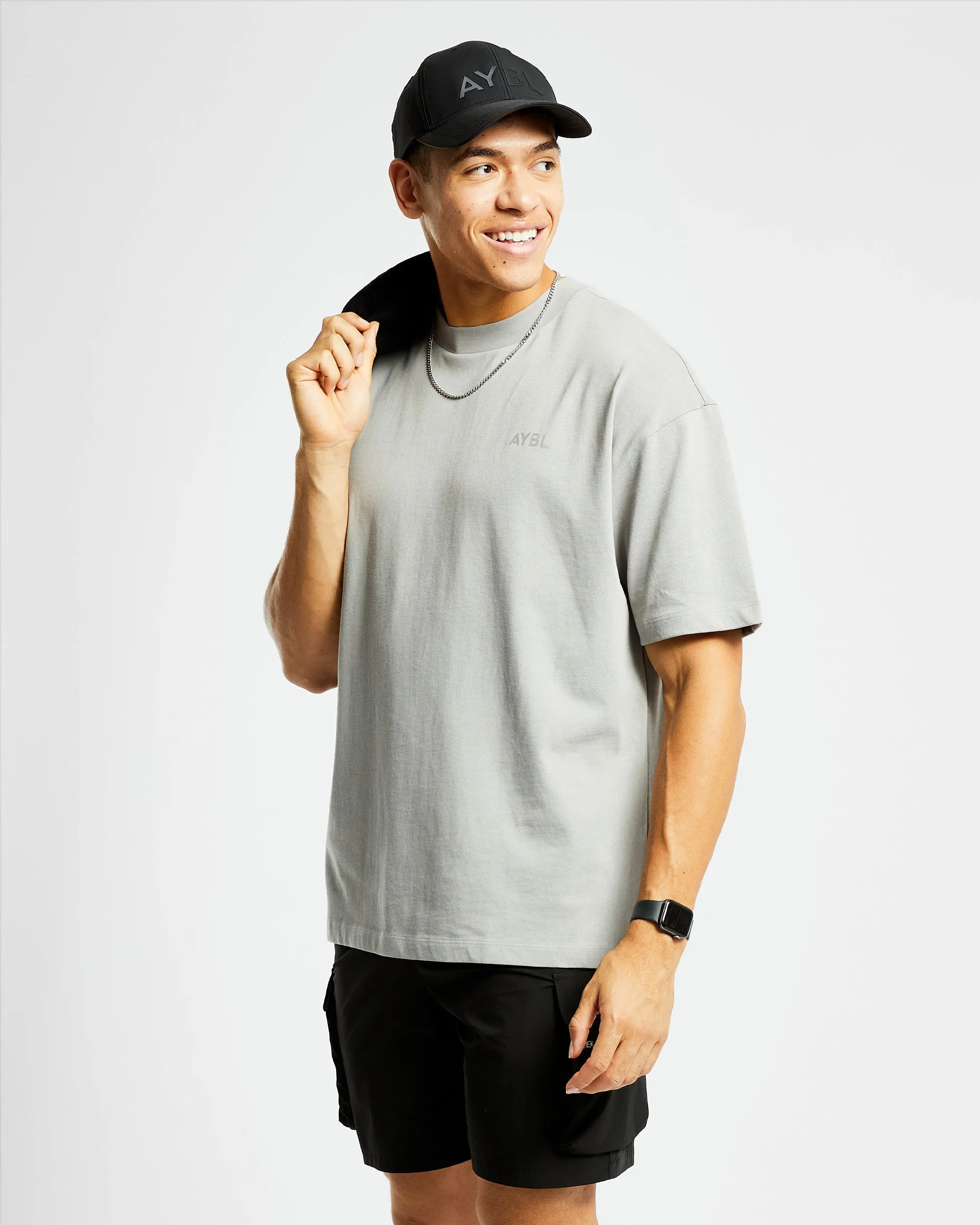 Essential Oversized T Shirt - Misty