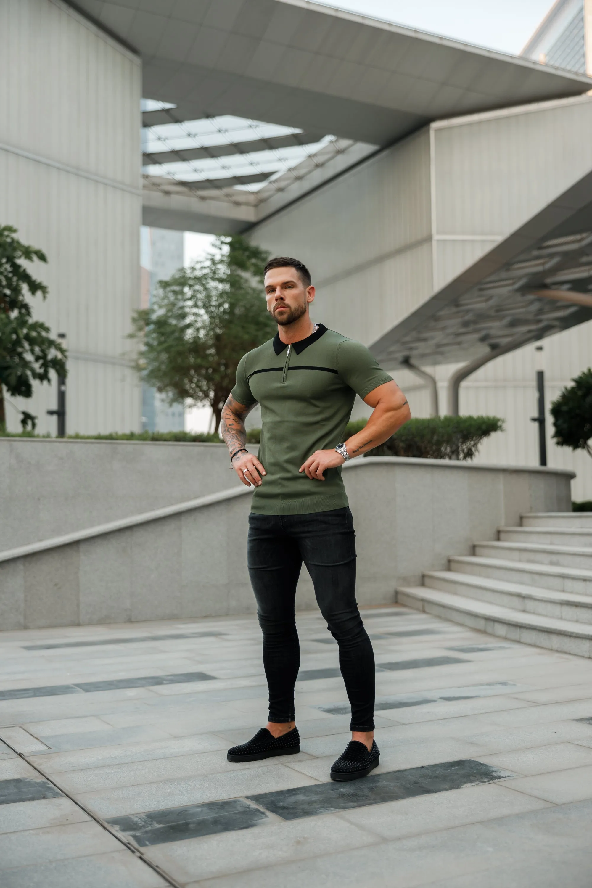 Father Sons Ultra Stretch Black Slim Jeans - FSJEAN003