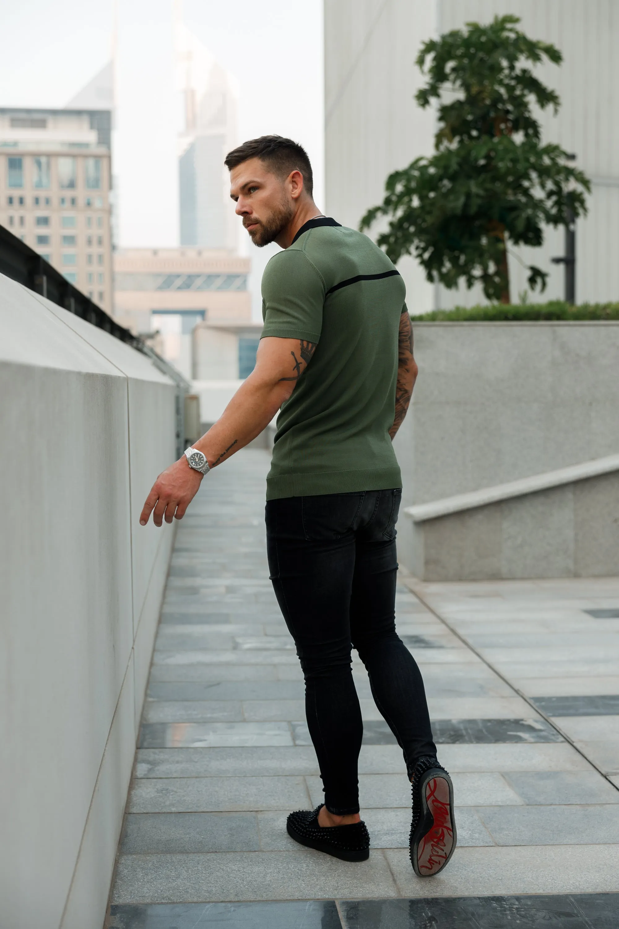 Father Sons Ultra Stretch Black Slim Jeans - FSJEAN003