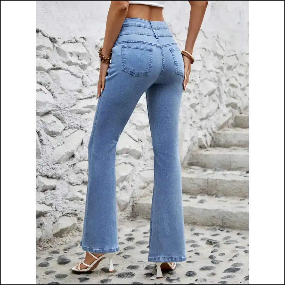 Flare-tastic Jeans: Conquer the World with High Waist Confidence! 💃✨