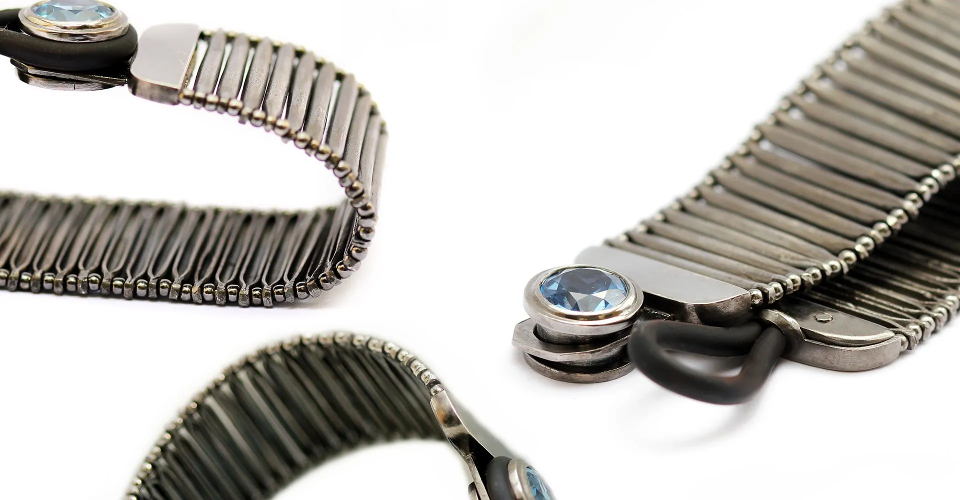 Flexi feel - double sided black Rhodium