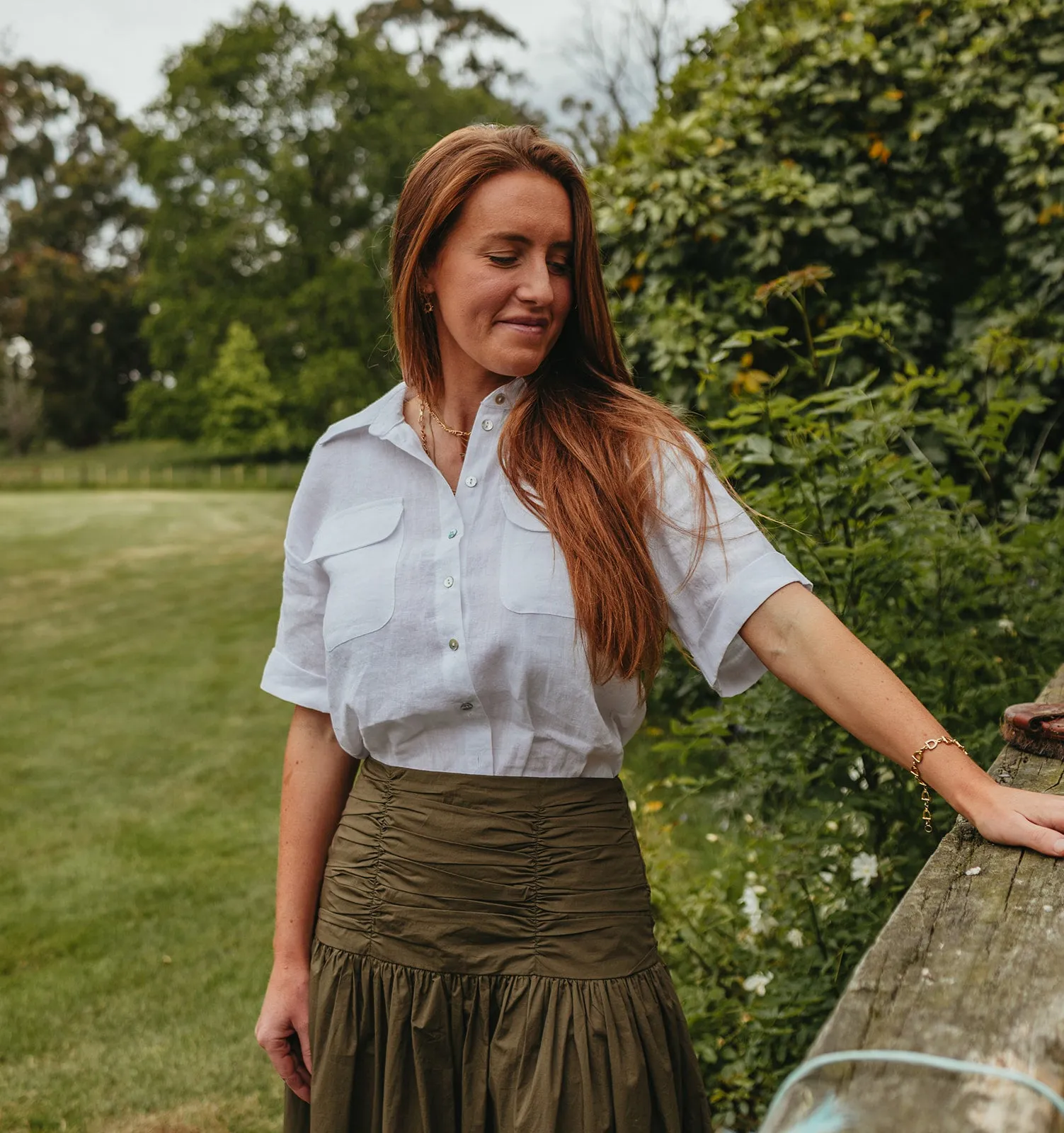 Follow My Lead Shirt - Linen