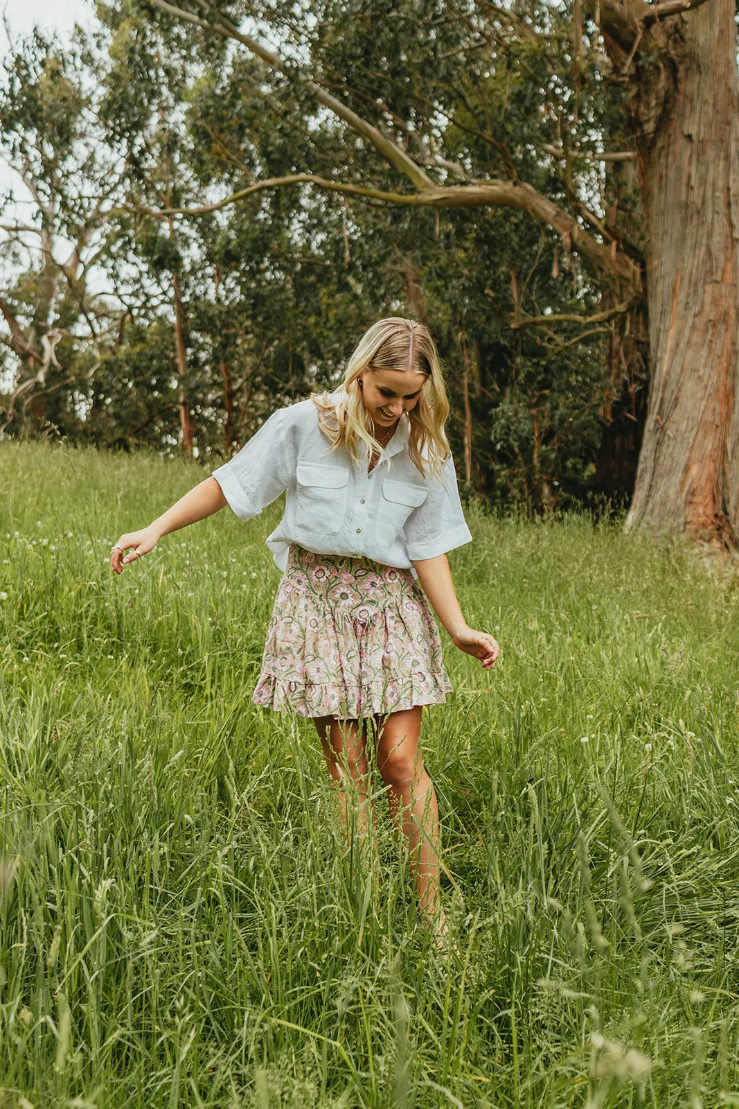 Follow My Lead Shirt - Linen