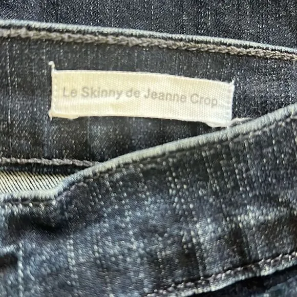 FRAME Le Skinny de Jeanne Crop Jeans St. Jones 28