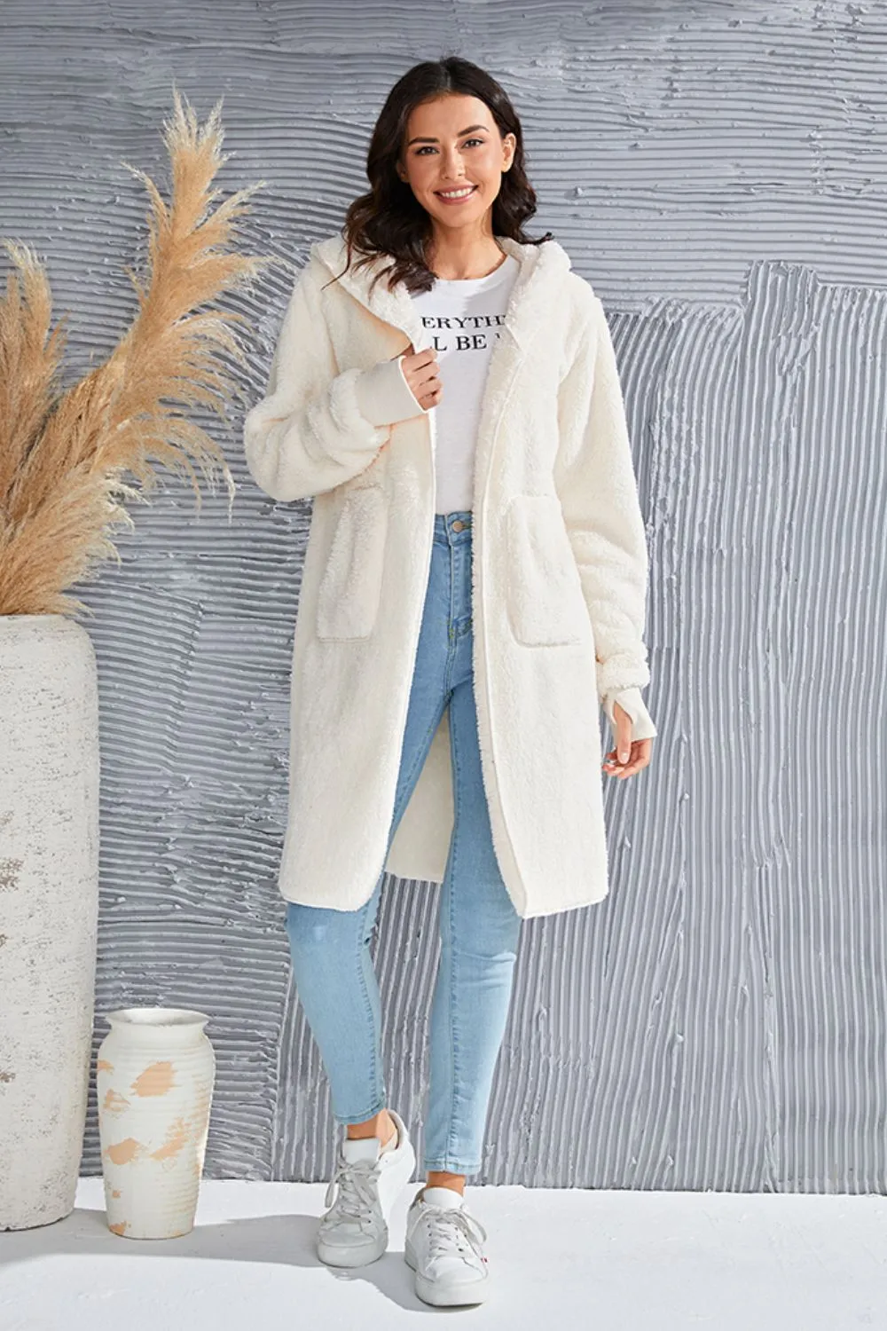Full Size Hooded Jacket