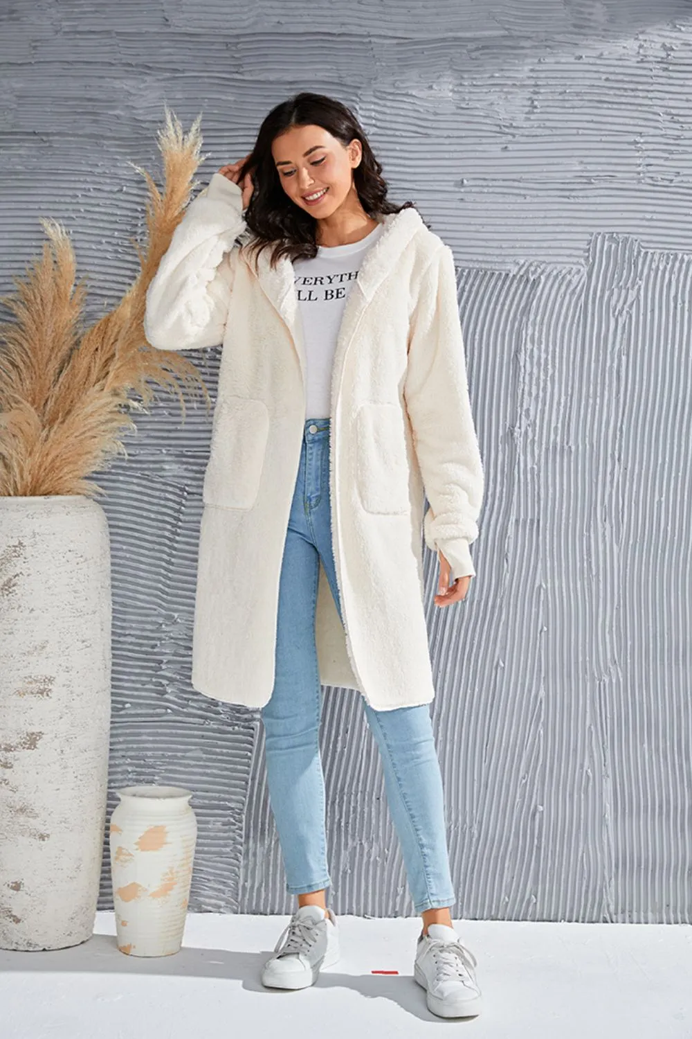 Full Size Hooded Jacket