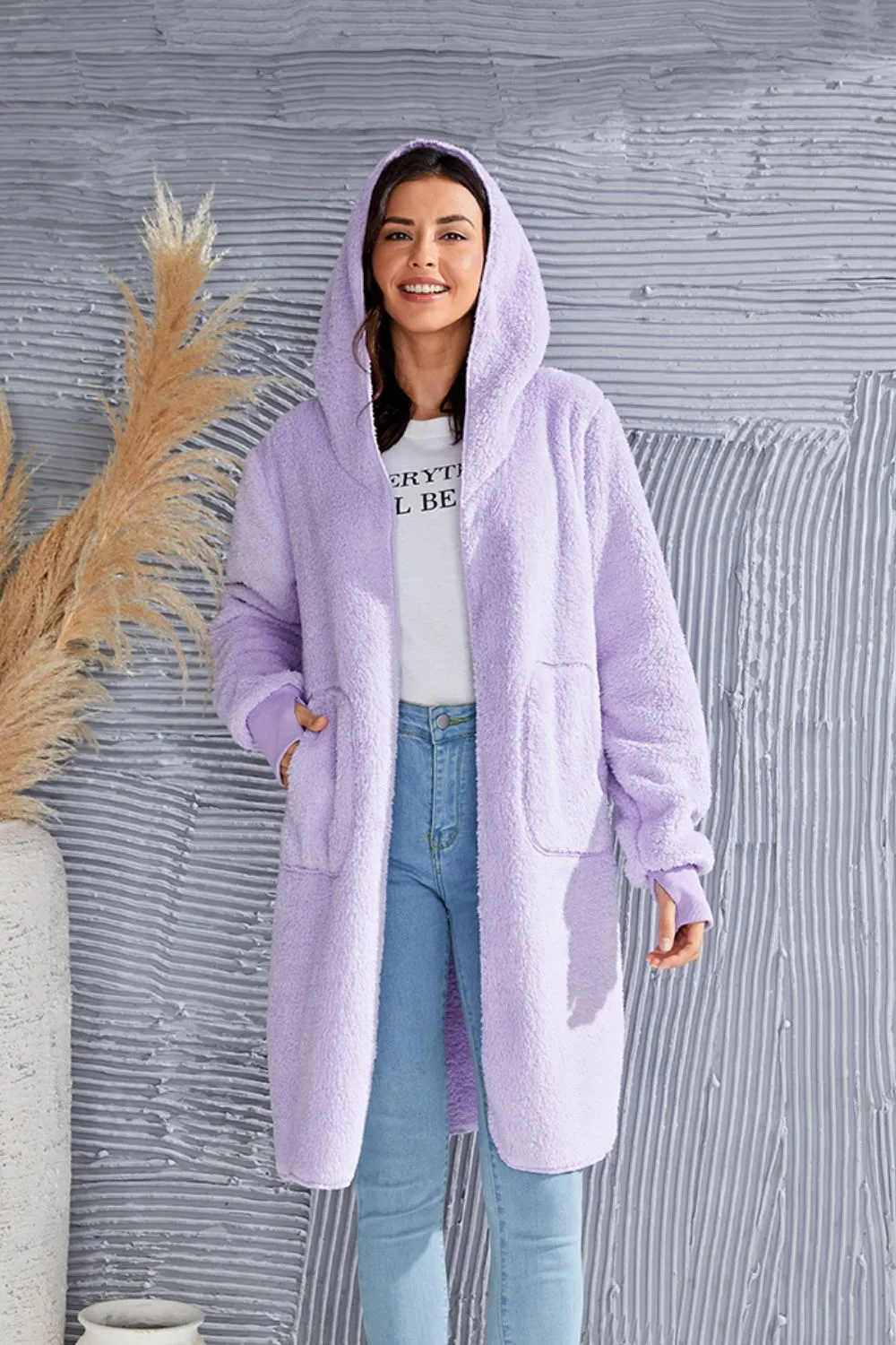 Full Size Hooded Jacket