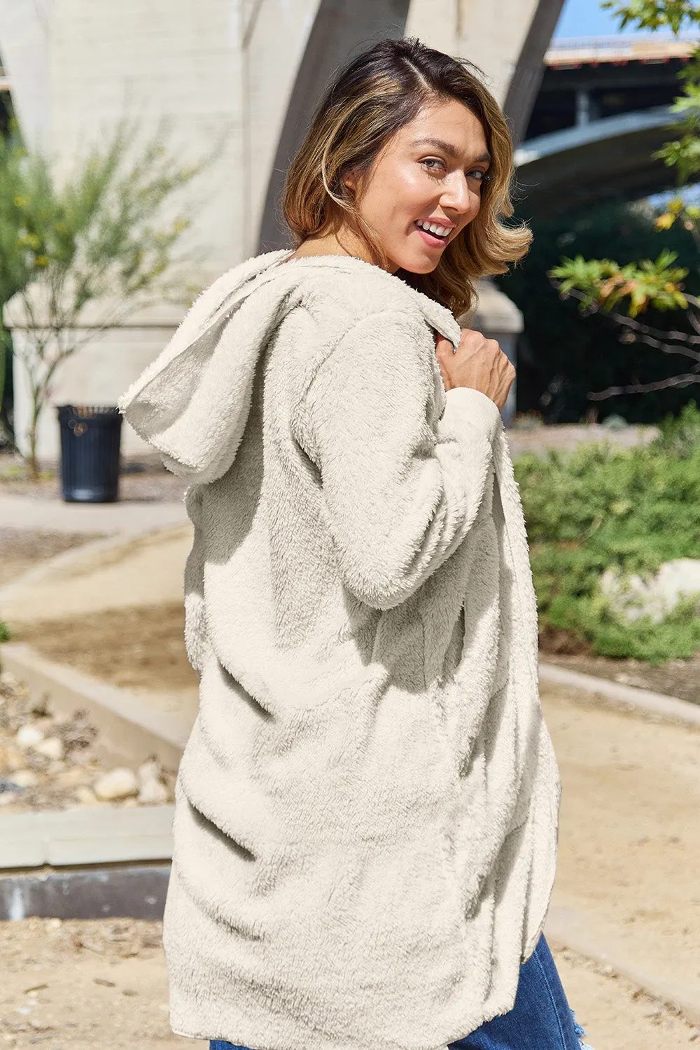 Full Size Hooded Jacket