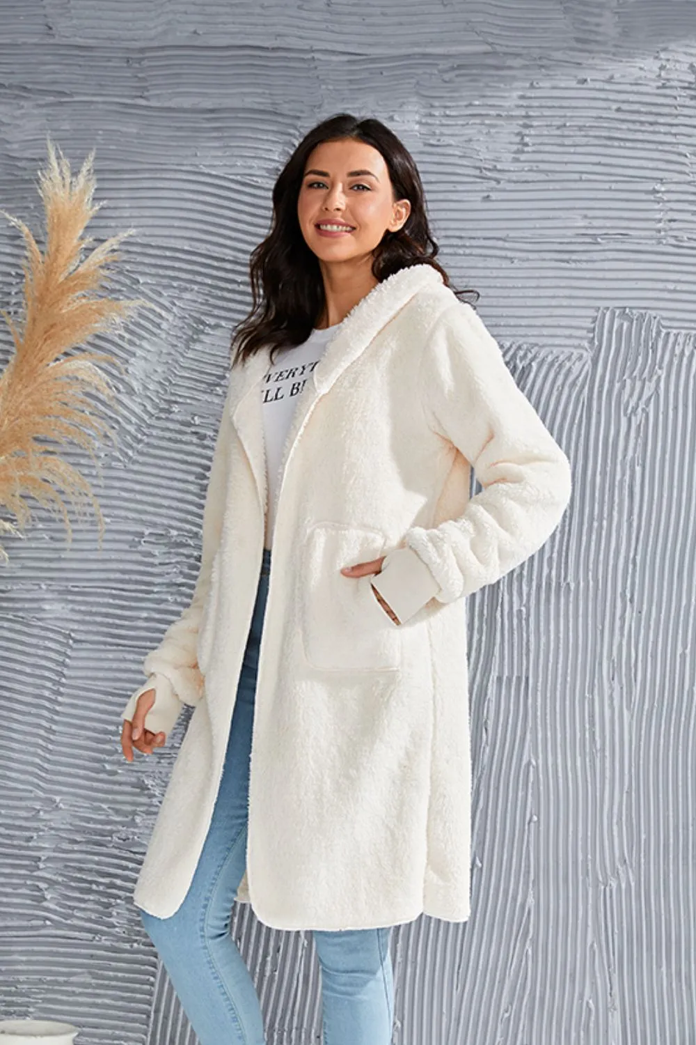 Full Size Hooded Jacket