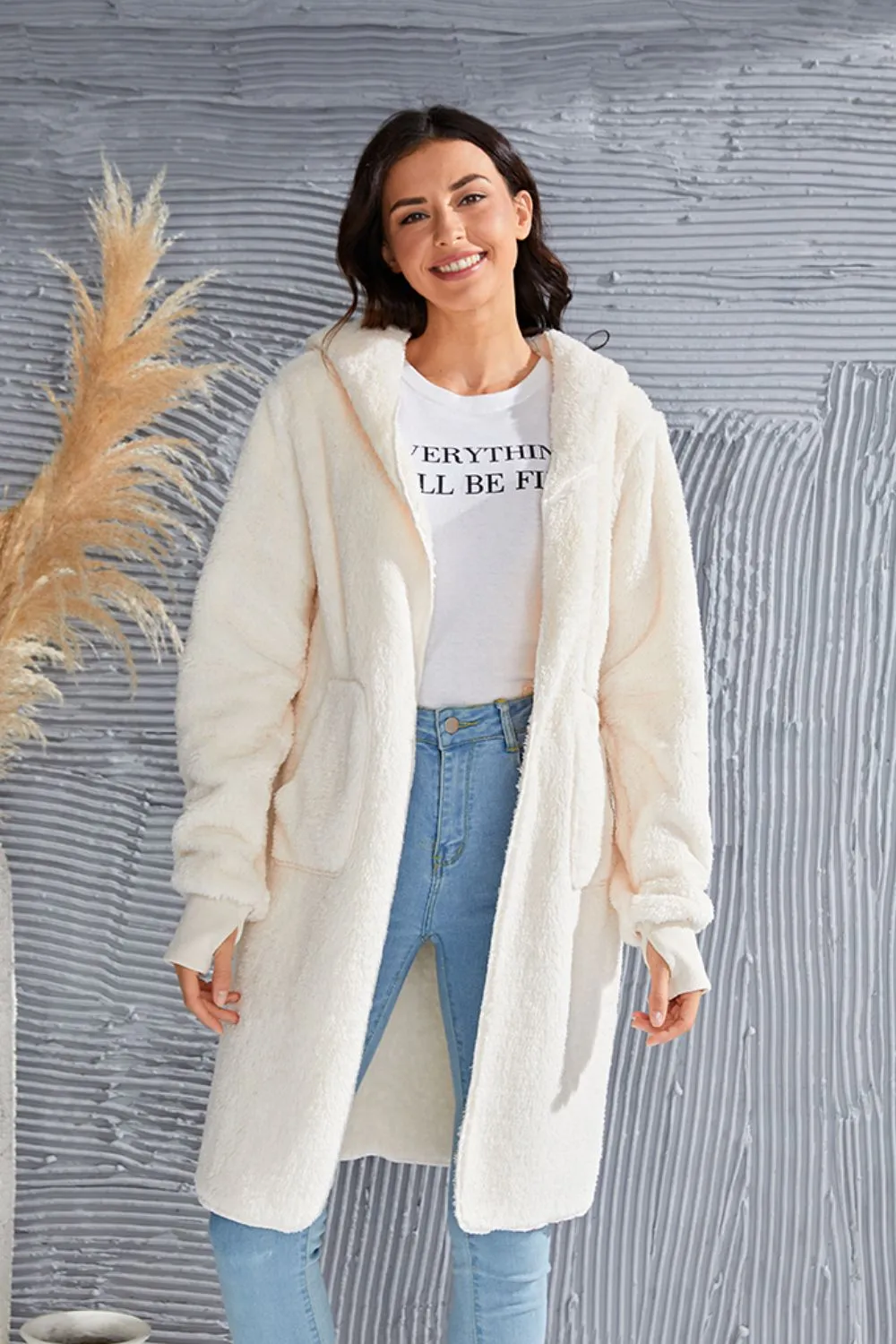 Full Size Hooded Jacket