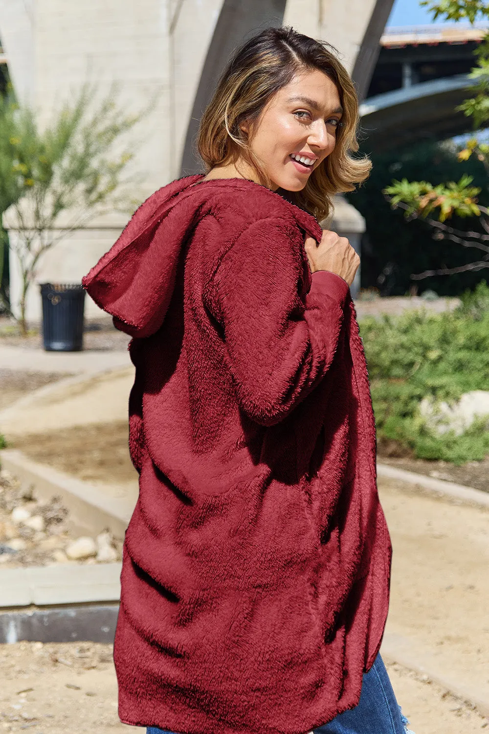 Full Size Hooded Jacket