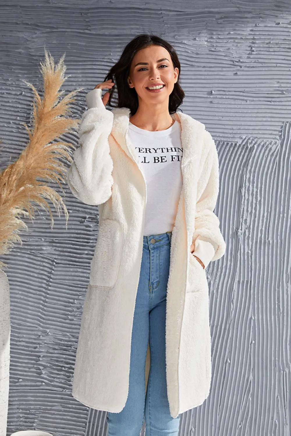 Full Size Hooded Jacket