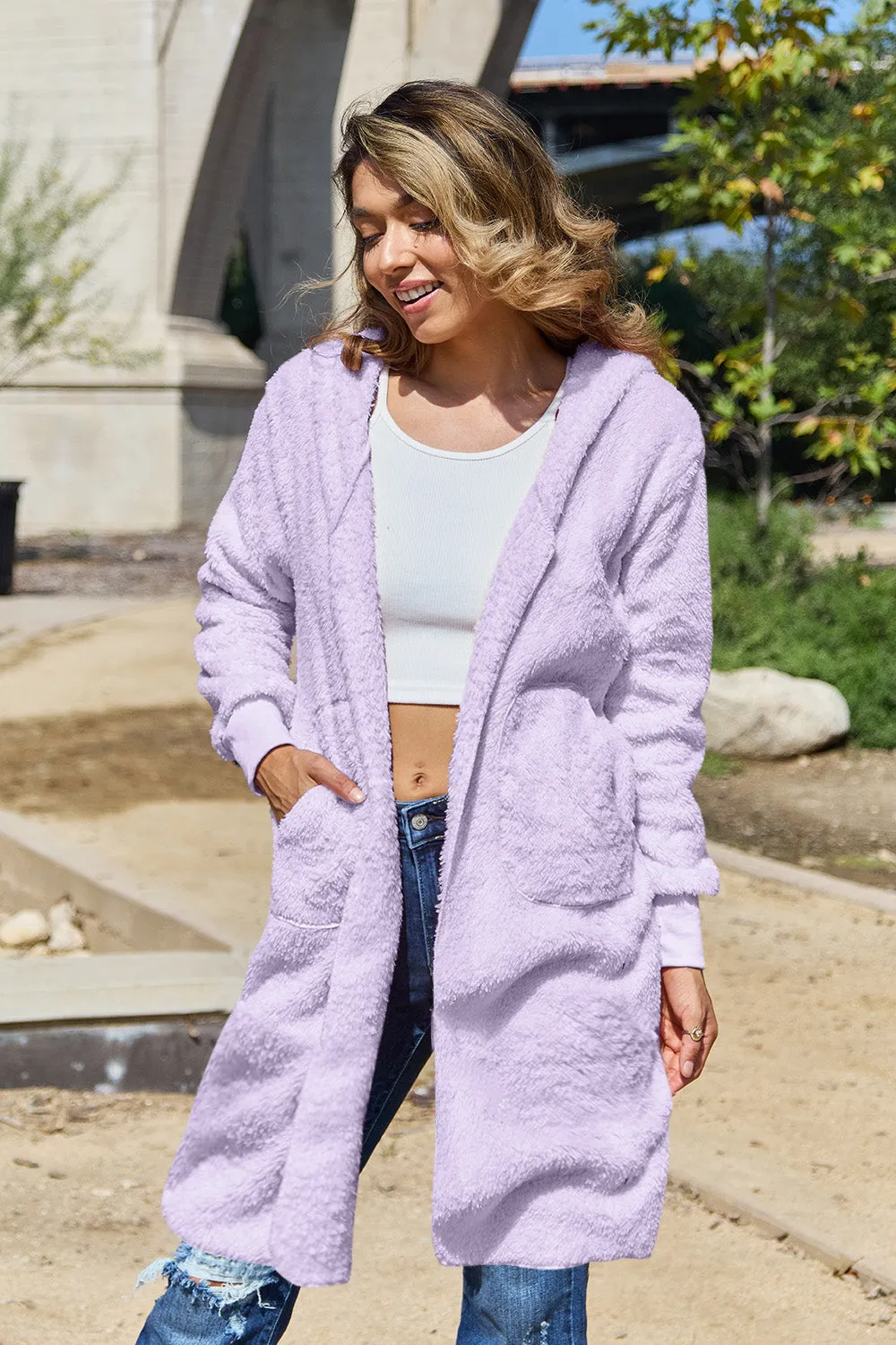 Full Size Hooded Jacket