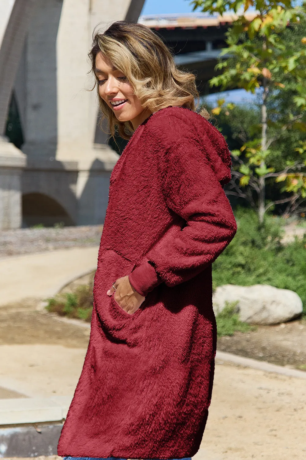 Full Size Hooded Jacket