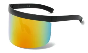 Gafas de Sol Shield Lentes Oversized Mask Cool Vanguardista Diseñador Daft Punk