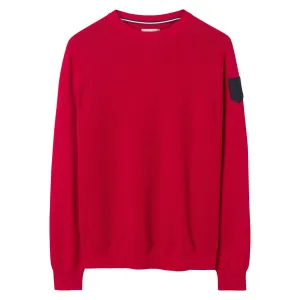 GANT Men's Red LeMans Crew Sweater 8030021 Size Medium