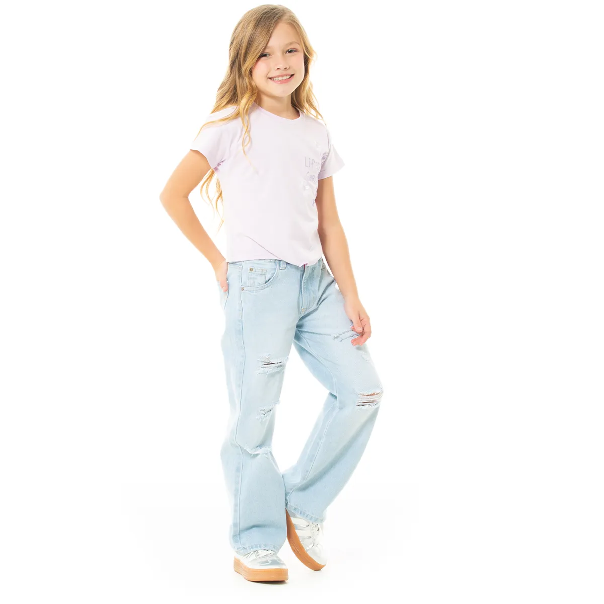Garden Day Knot Tee FOR GIRLS