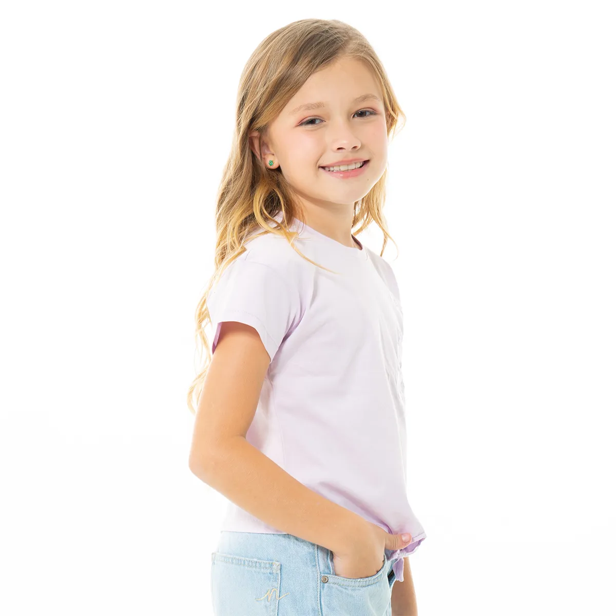 Garden Day Knot Tee FOR GIRLS