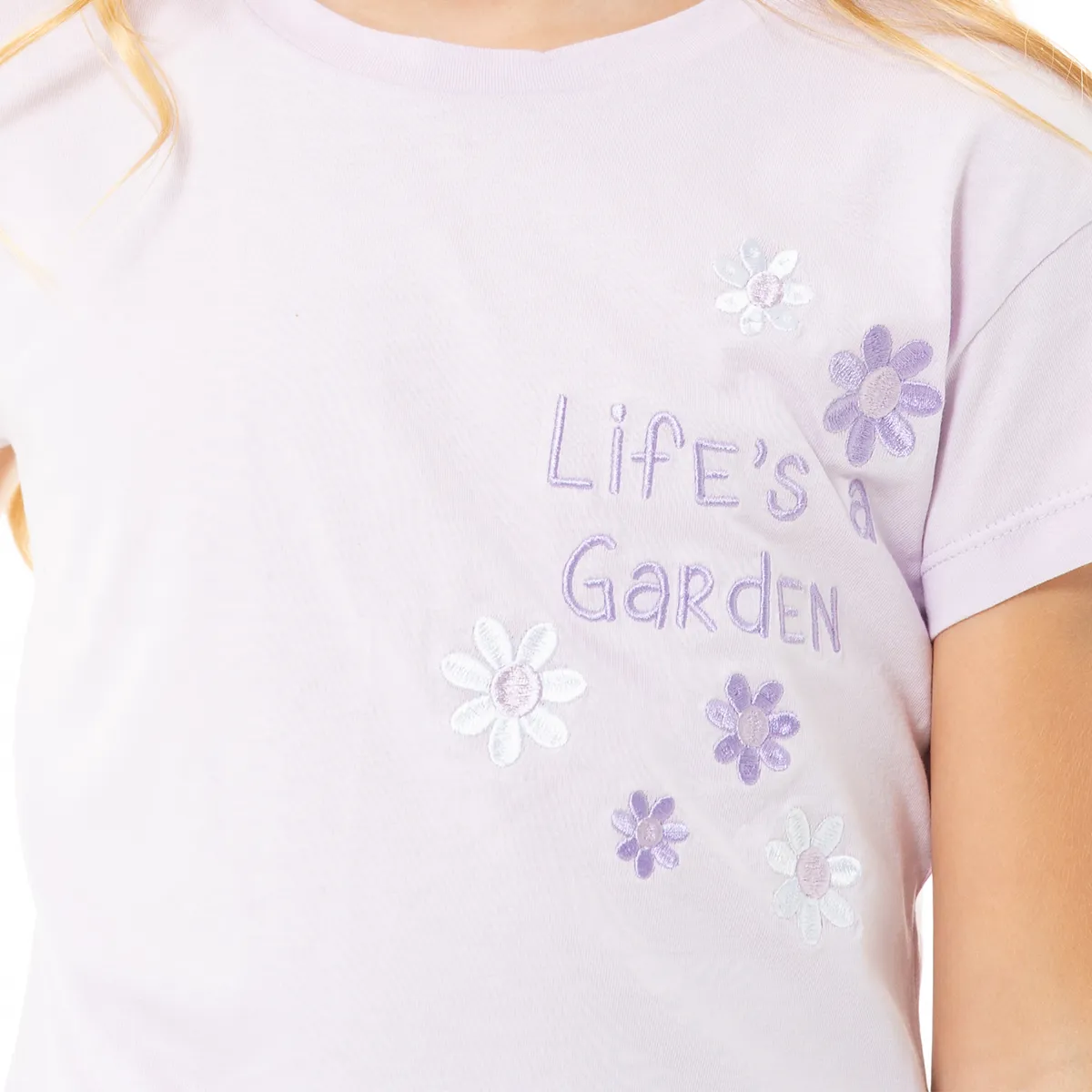 Garden Day Knot Tee FOR GIRLS