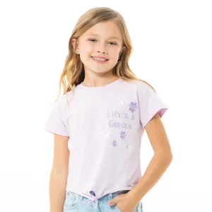 Garden Day Knot Tee FOR GIRLS