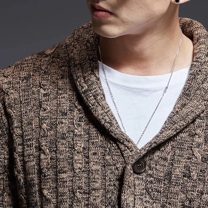 Gilet Homme Coupe Ajustée - Style Décontracté de Qualité pour l'Automne