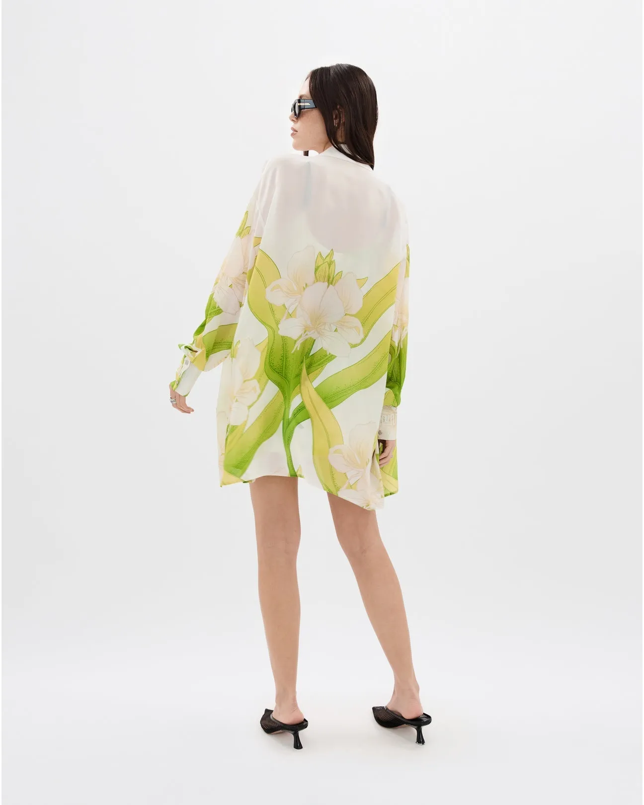 GINGER LILLY OVERSIZED LS SHIRT