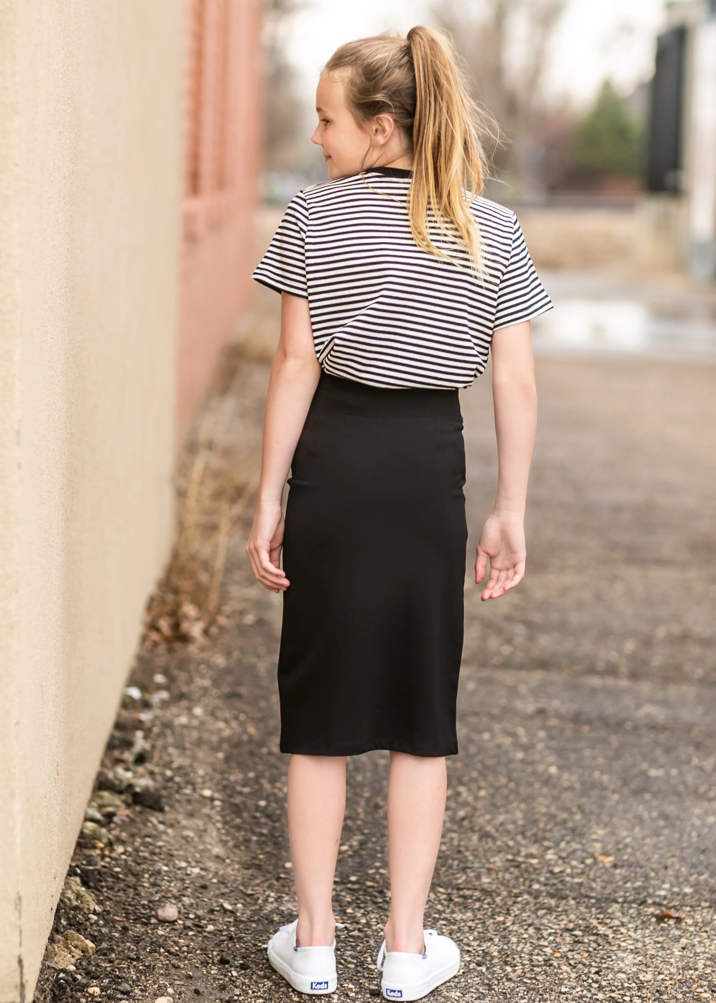 Girl's Quinn Midi Skirt - FINAL SALE