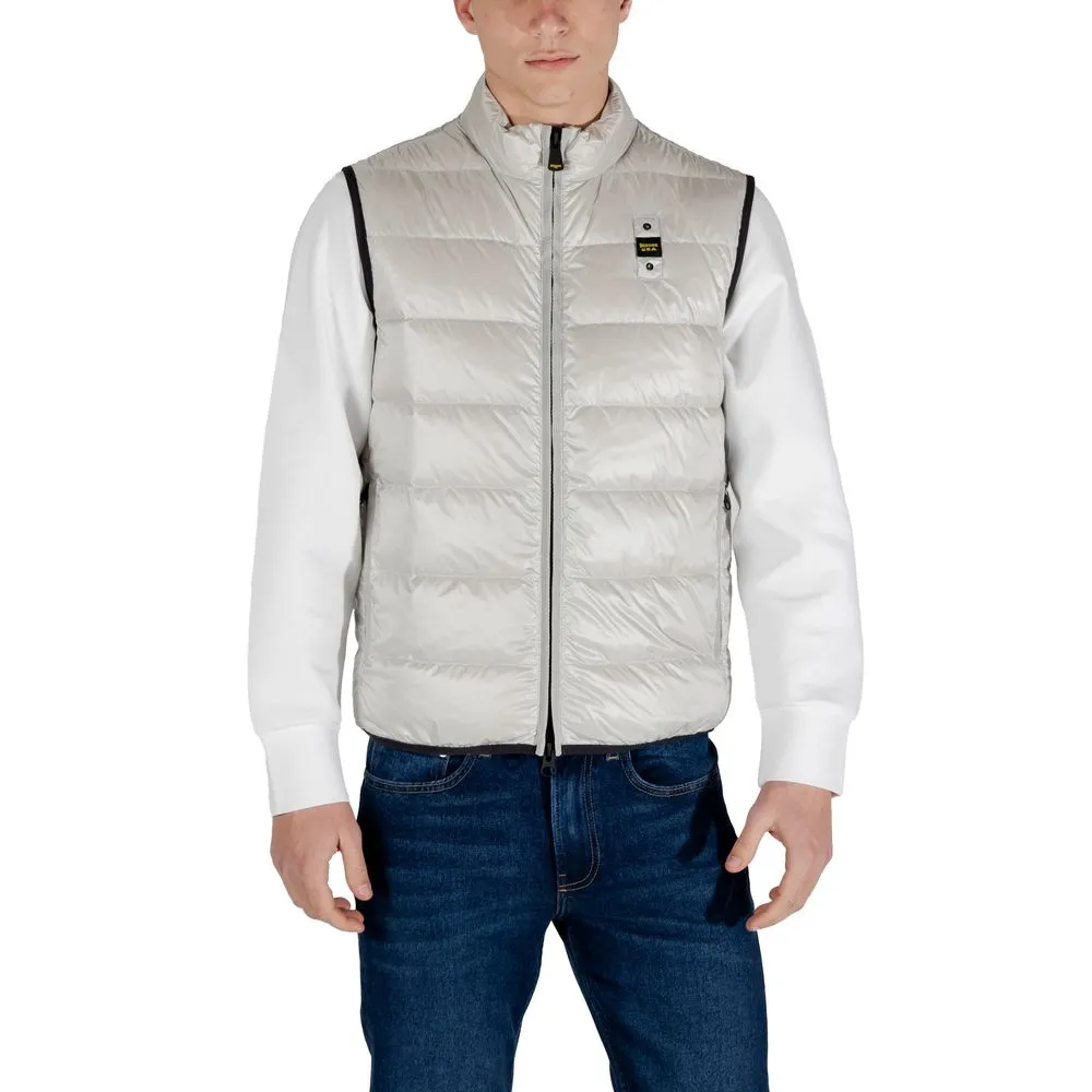 Gray Polyamide Jacket