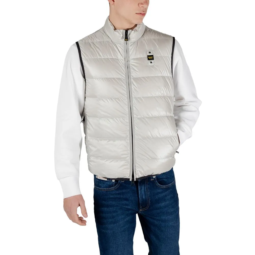 Gray Polyamide Jacket