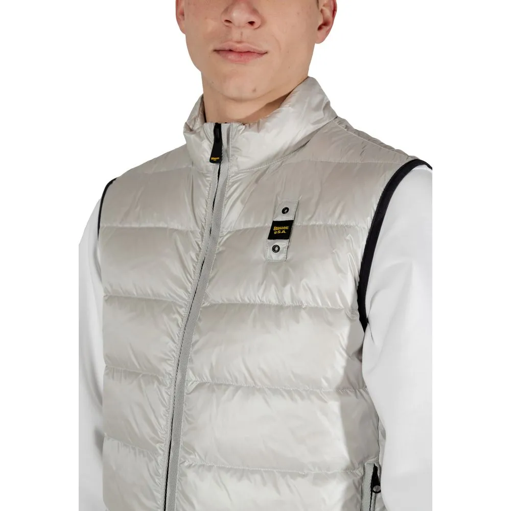 Gray Polyamide Jacket