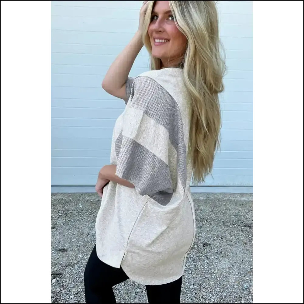 Grey Two Tone Wfle Knit: so Comfy, It's  Magical! 🧙‍♀️ Needful Things