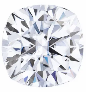 H&A Cushion Forever One Charles & Colvard Loose Moissanite Stone