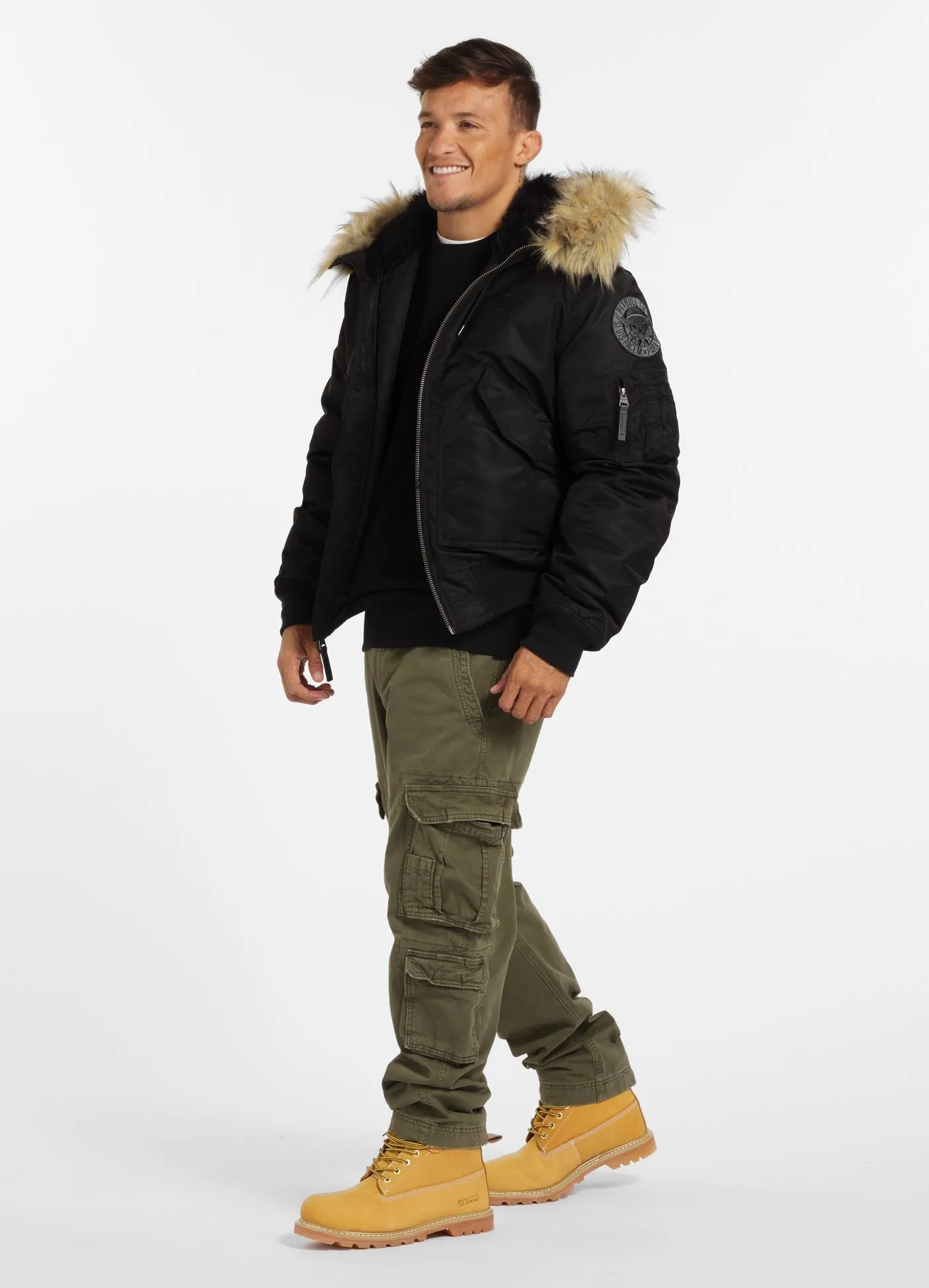 Harvest Hooded Jacket - Black
