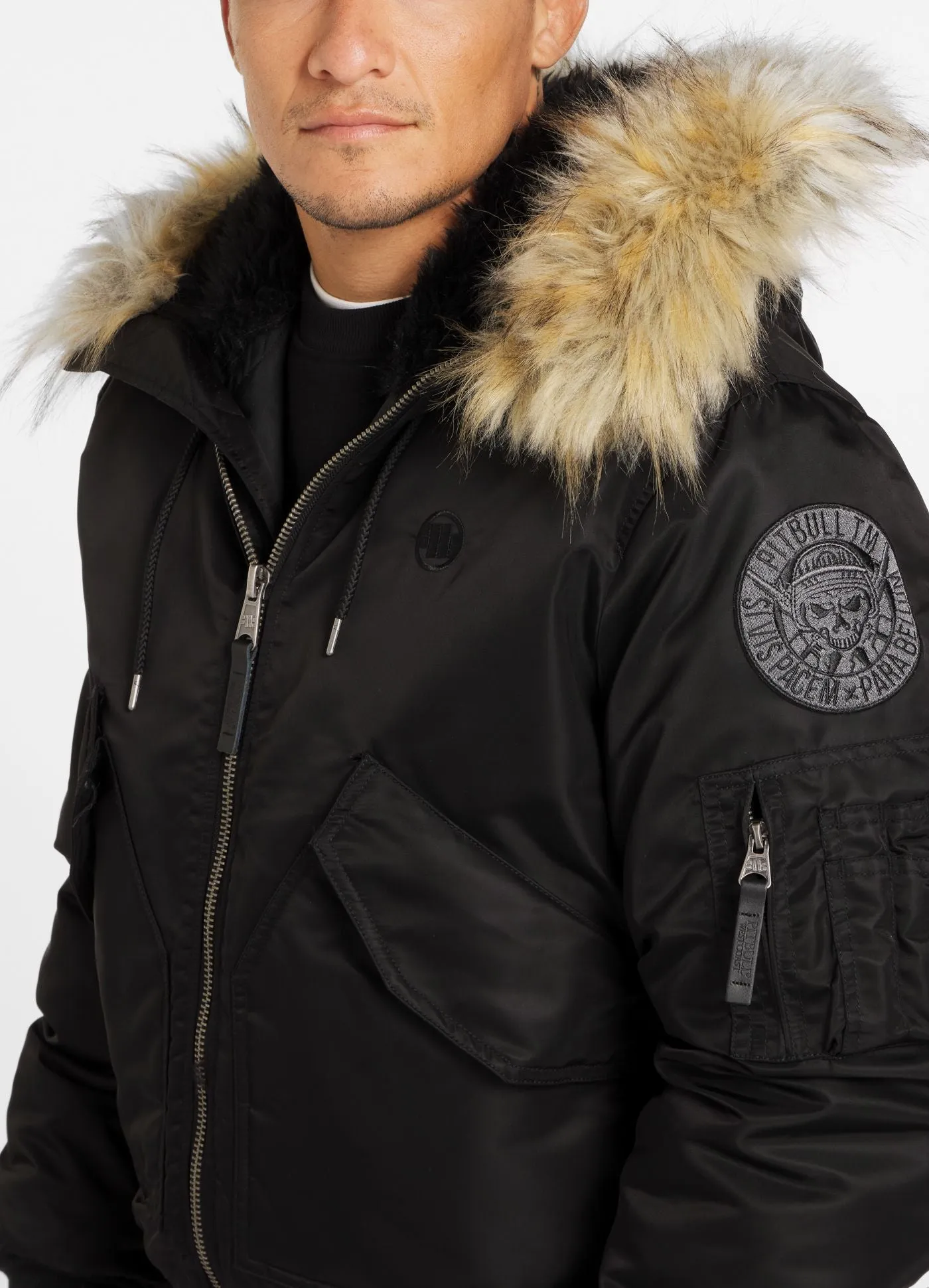 Harvest Hooded Jacket - Black