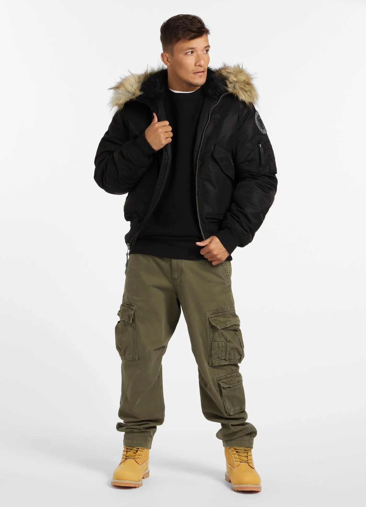 Harvest Hooded Jacket - Black