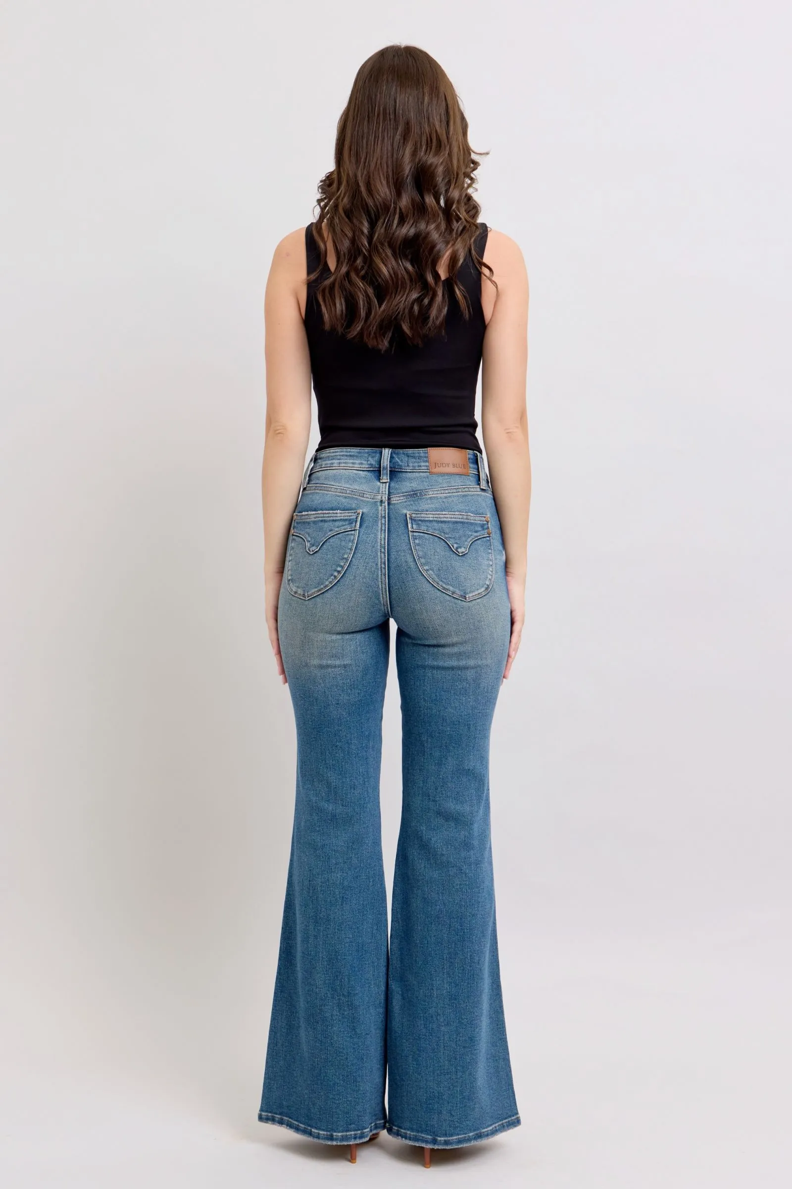 Hazel Blues® |  Judy Blue MR Tummy Control Vintage Wash Jeans