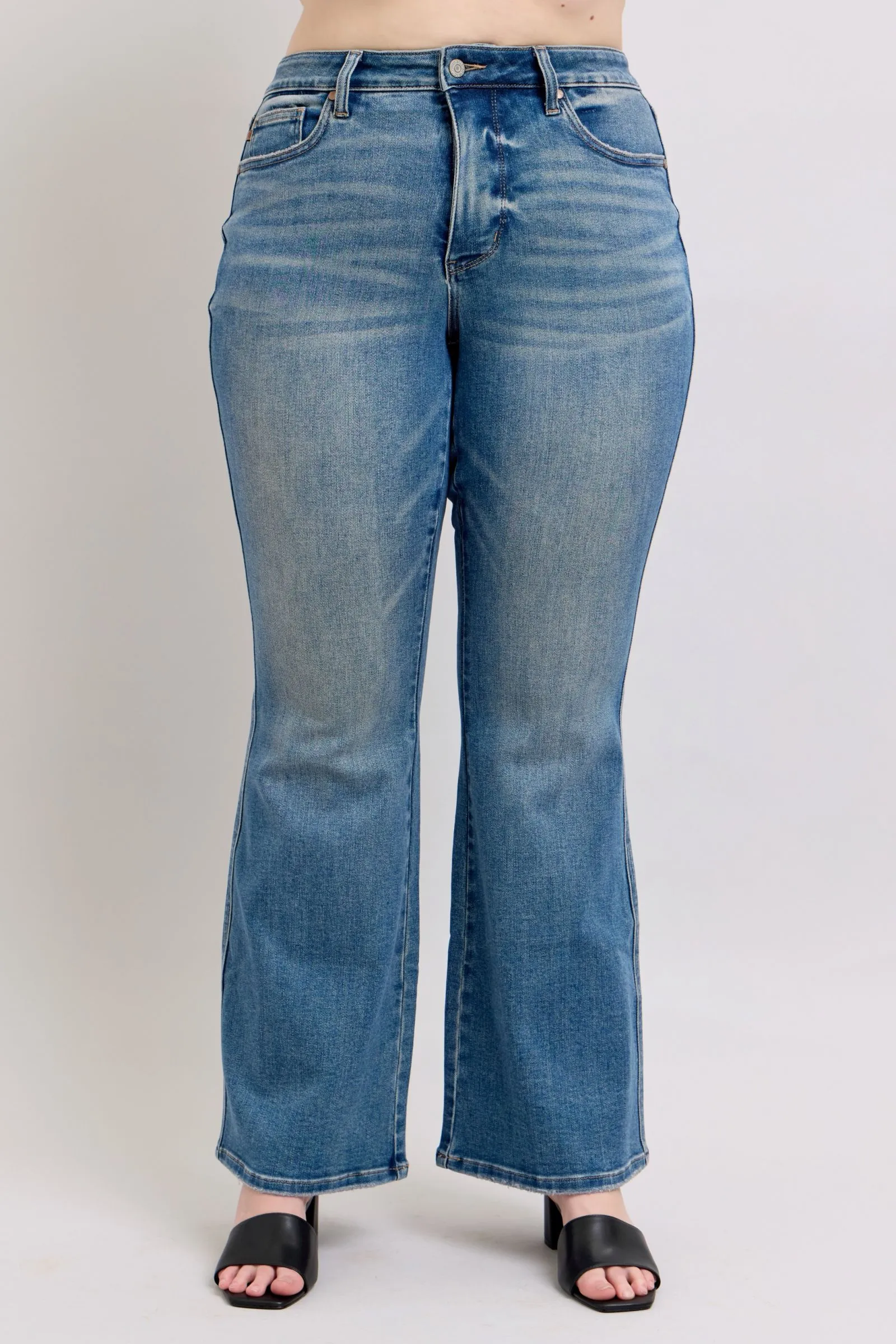 Hazel Blues® |  Judy Blue MR Tummy Control Vintage Wash Jeans