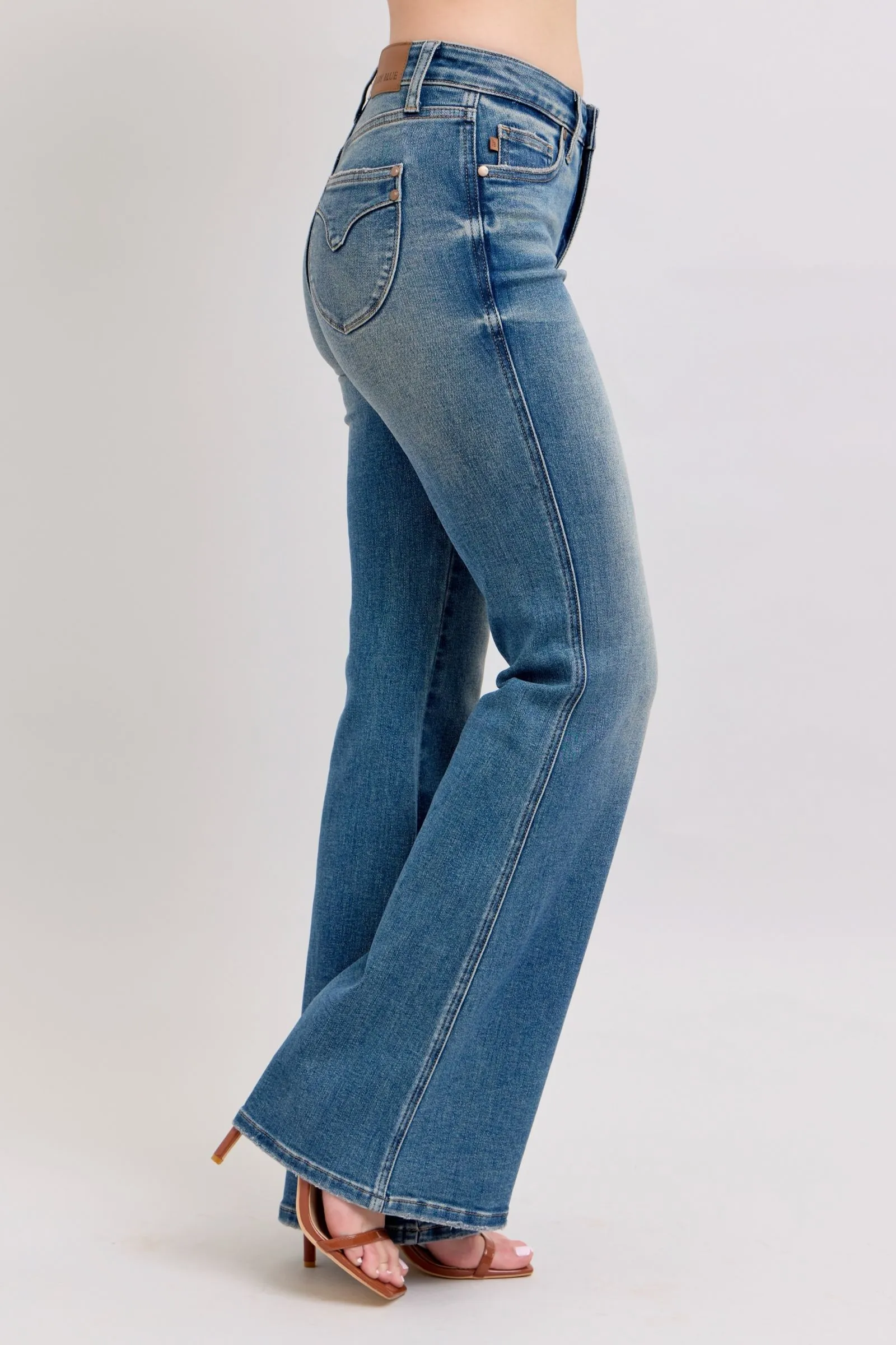 Hazel Blues® |  Judy Blue MR Tummy Control Vintage Wash Jeans
