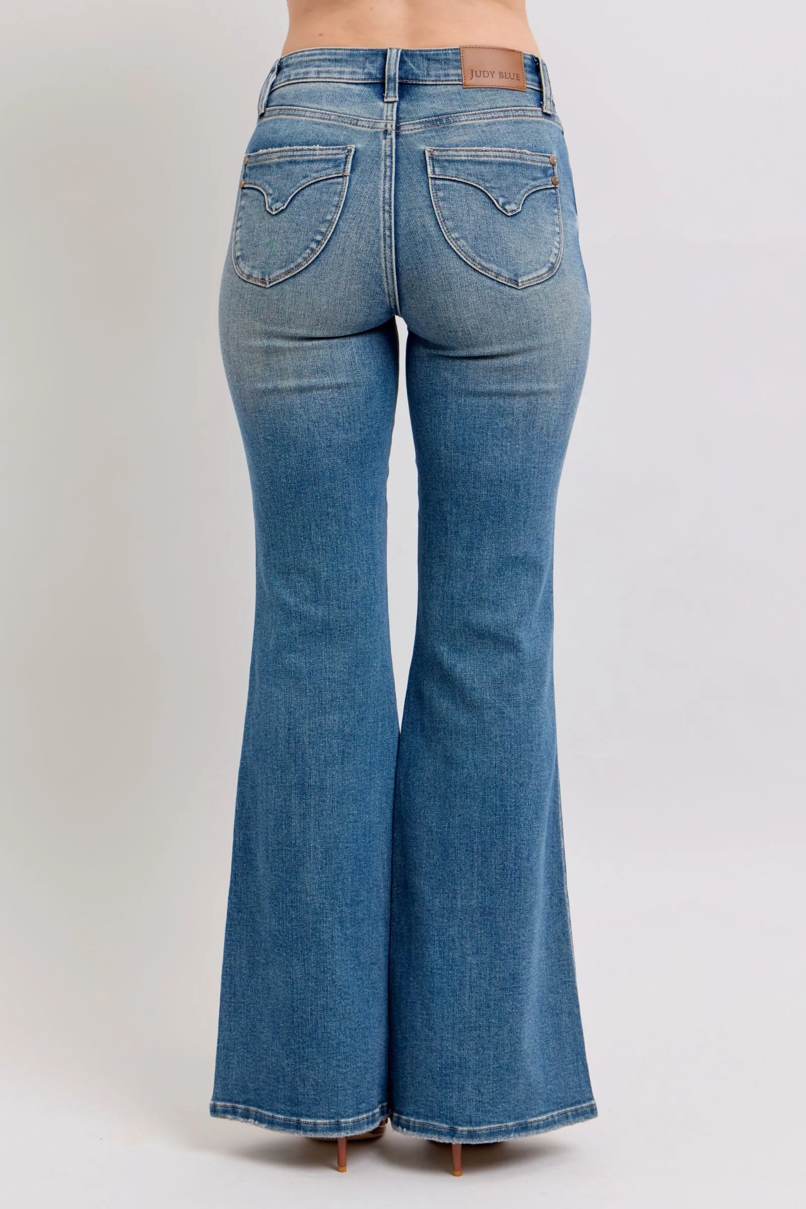 Hazel Blues® |  Judy Blue MR Tummy Control Vintage Wash Jeans