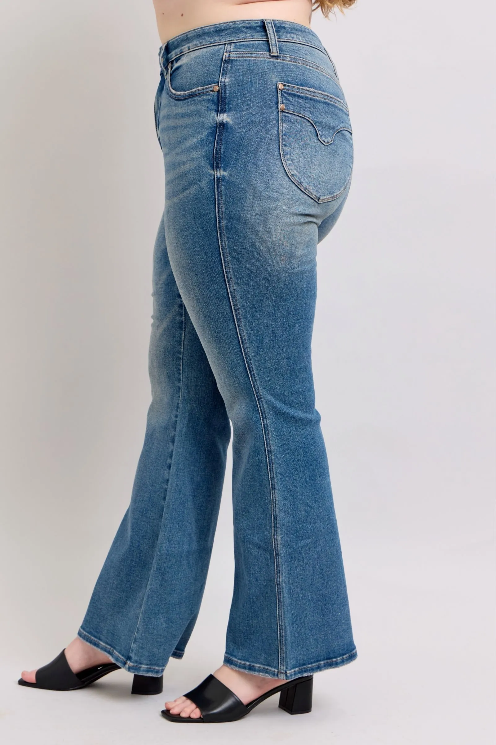 Hazel Blues® |  Judy Blue MR Tummy Control Vintage Wash Jeans