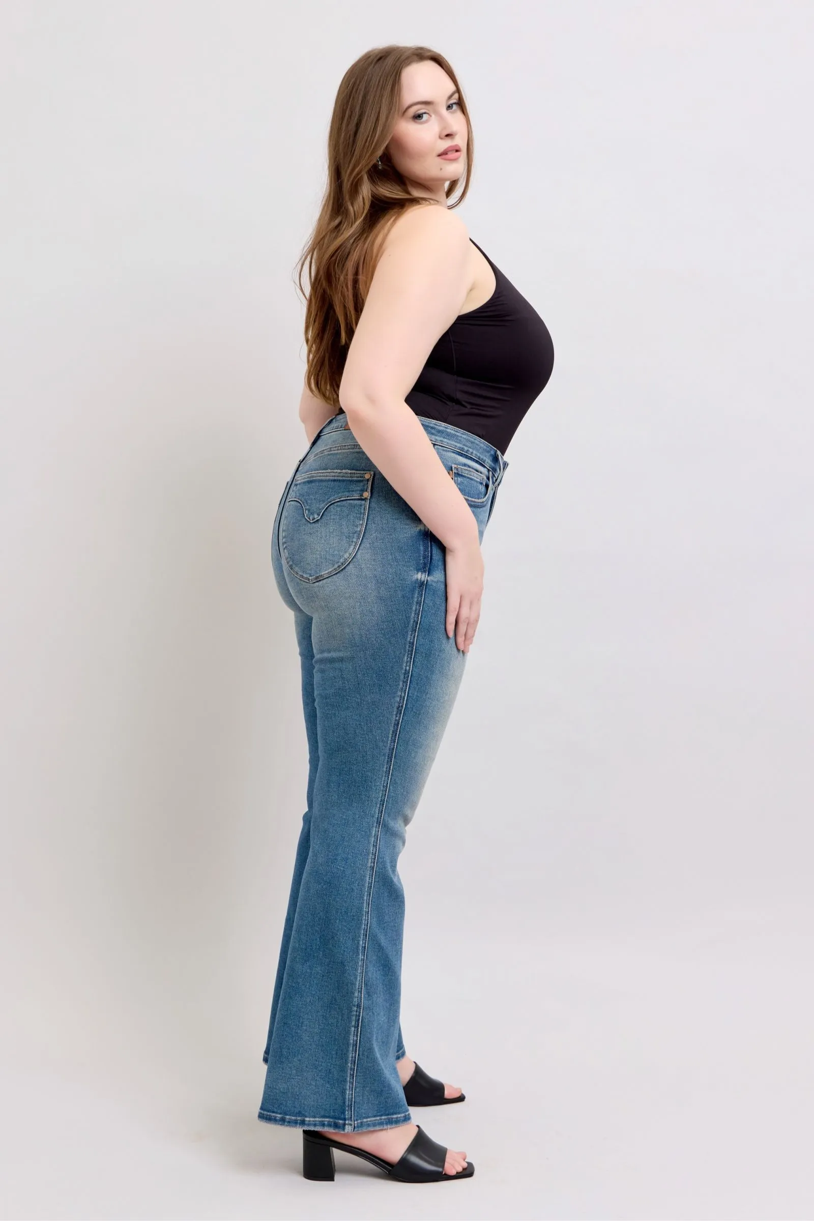 Hazel Blues® |  Judy Blue MR Tummy Control Vintage Wash Jeans