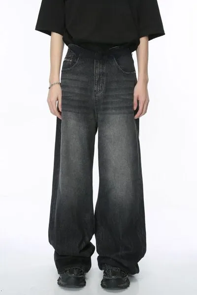 Hazel Blues® |  Wide Leg Jeans with Pockets