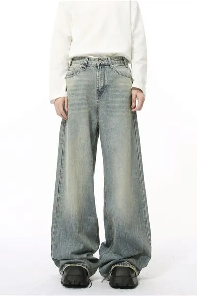 Hazel Blues® |  Wide Leg Jeans with Pockets